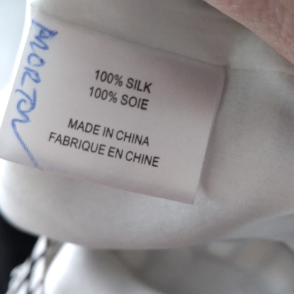 ADAM LIPPES - ADAMPLUSEVE Black and White Silk Plaid Dress, size 2 - Picture 4 of 5